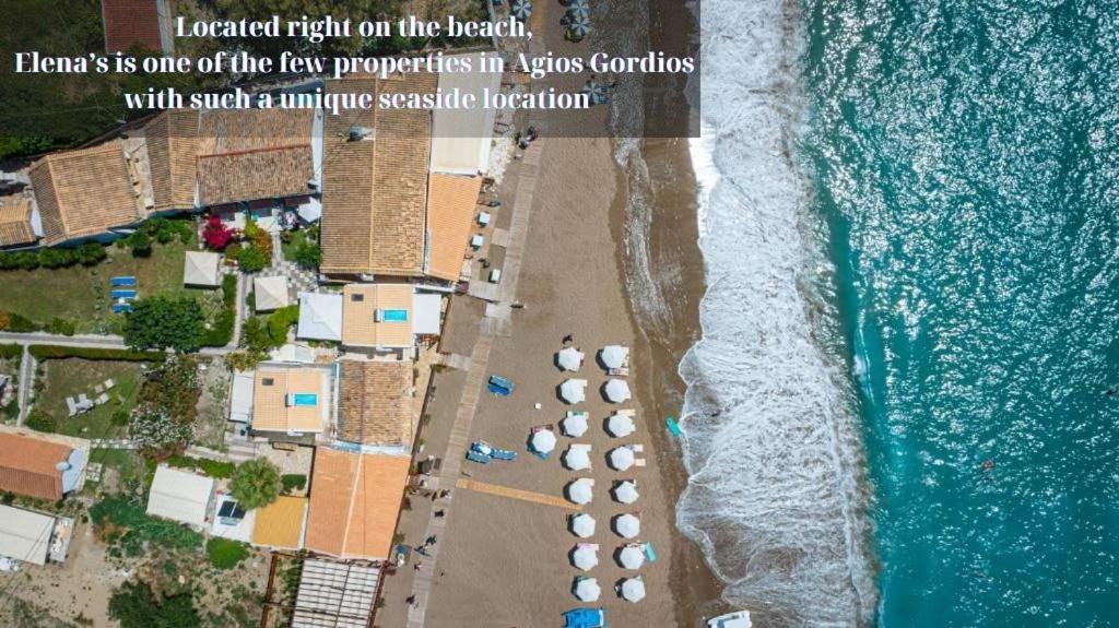 Elena'S Seaside Apartments & Studios Agios Gordios  Ngoại thất bức ảnh